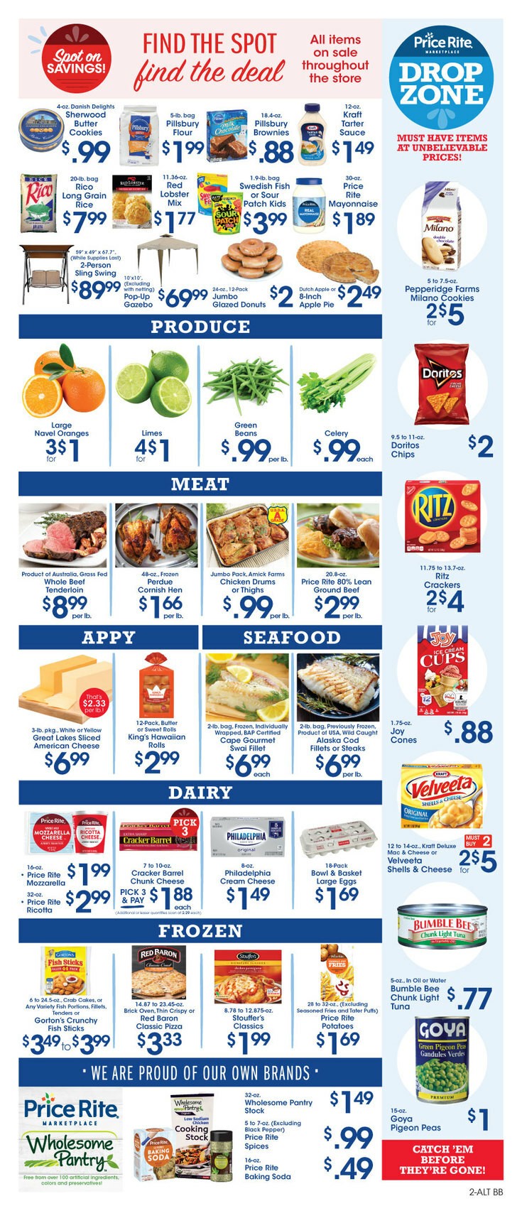 Price Rite Weekly Ad from March 27