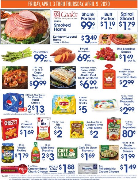 Price Rite Weekly Ad from April 3