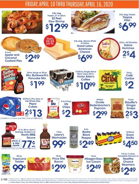 Price Rite Weekly Ad from April 10