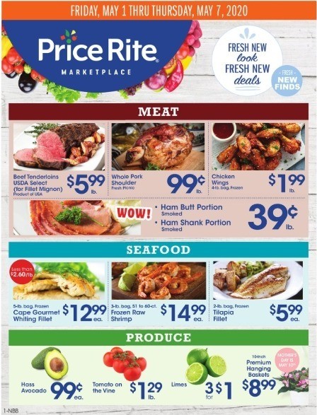 Price Rite Weekly Ad from May 1