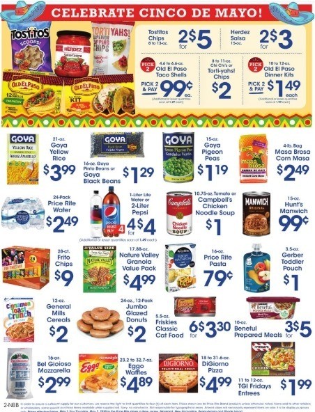 Price Rite Weekly Ad from May 1