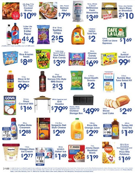 Price Rite Weekly Ad from June 5