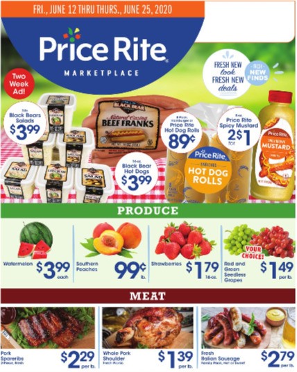 Price Rite Weekly Ad from June 12