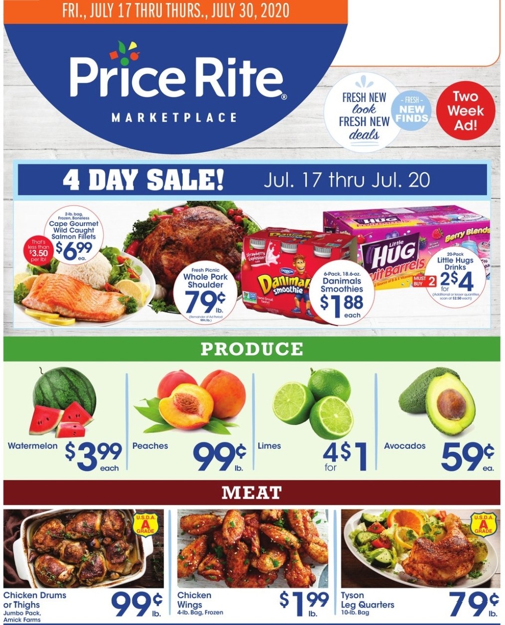 Price Rite Weekly Ad from July 17