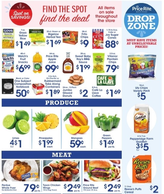 Price Rite Weekly Ad from July 31