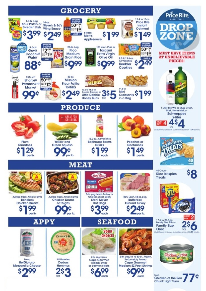 Price Rite Weekly Ad from August 14