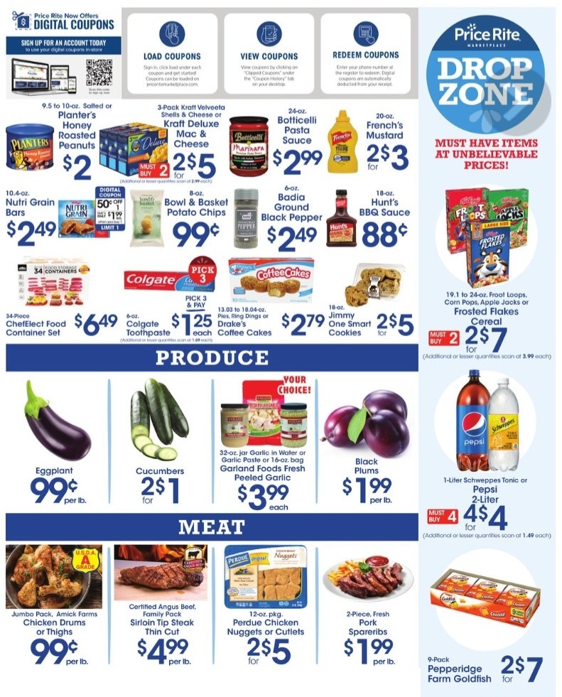 Price Rite Weekly Ad from August 28