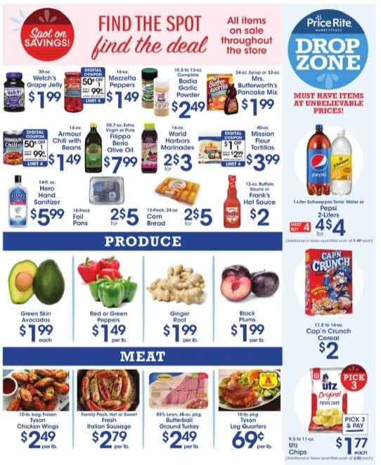 Price Rite Weekly Ad from September 4