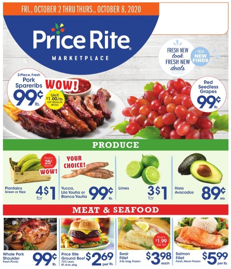 Price Rite Weekly Ad from October 2
