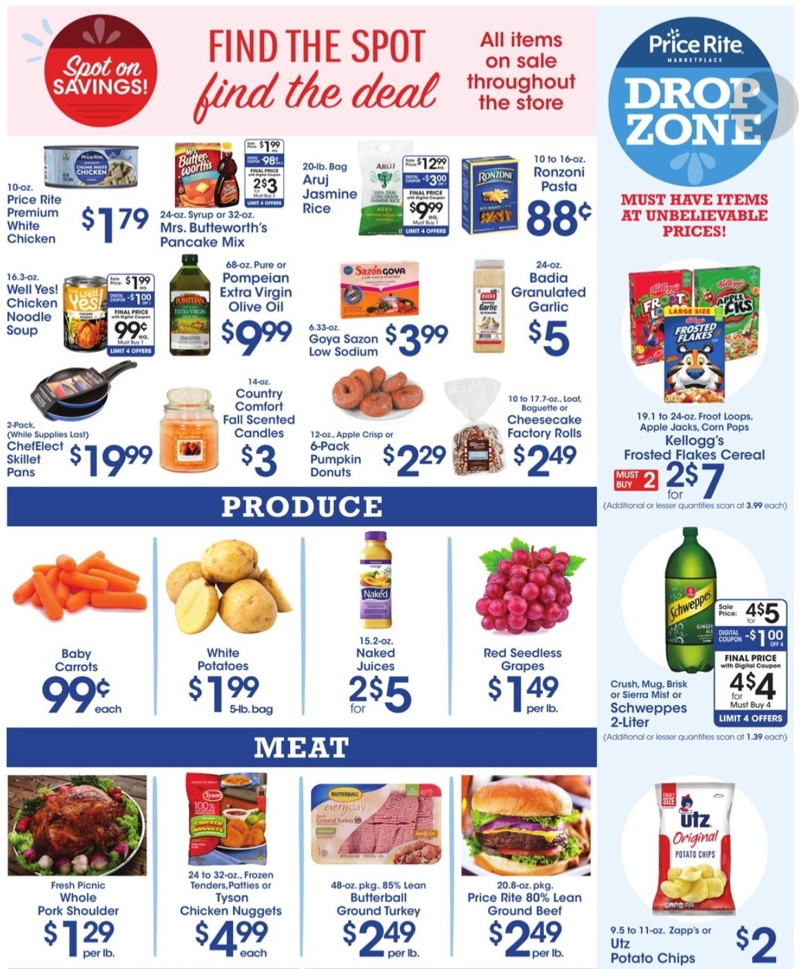 Price Rite Weekly Ad from October 16