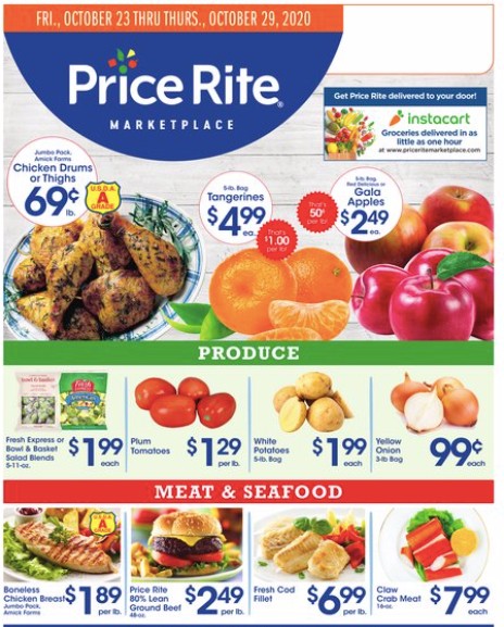 Price Rite Weekly Ad from October 23