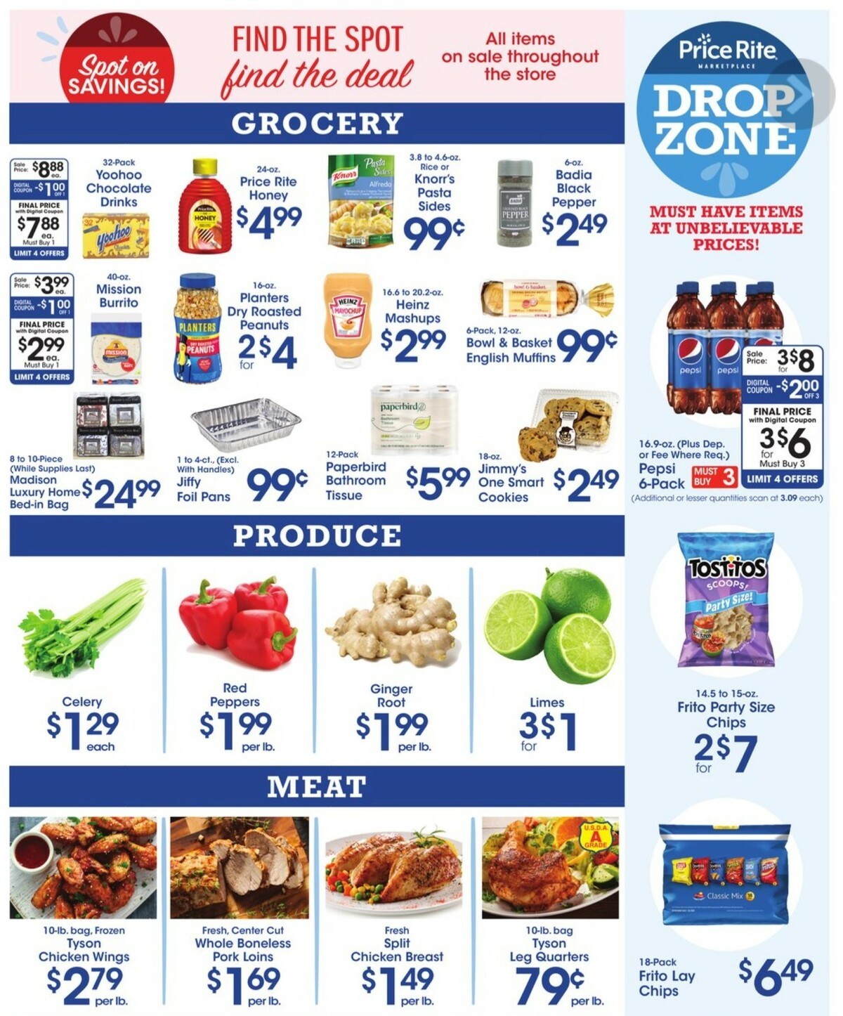 Price Rite Weekly Ad from October 30