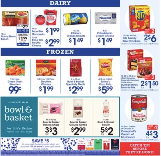 Price Rite Weekly Ad from November 20