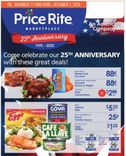 Price Rite Weekly Ad from November 27
