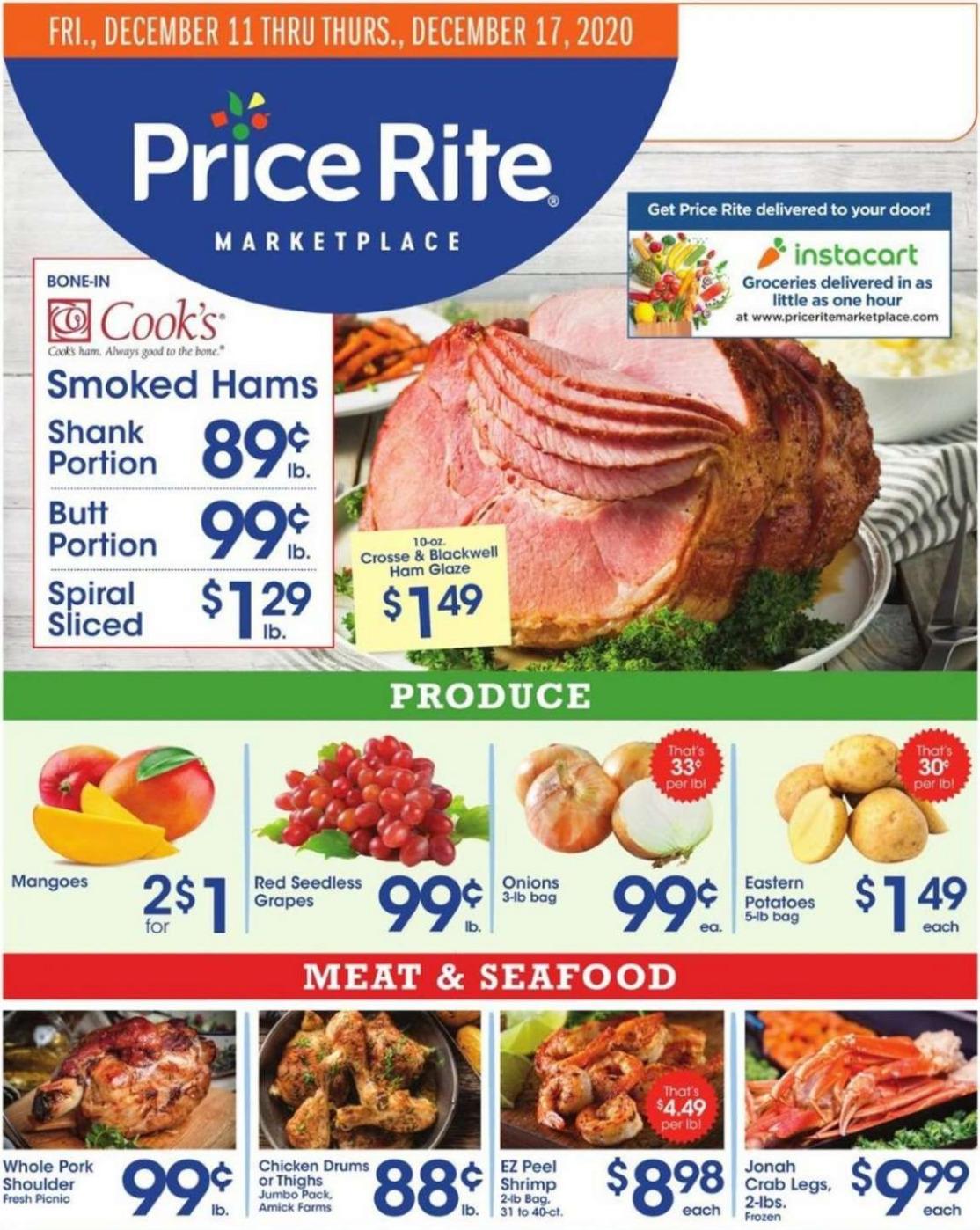 Price Rite Weekly Ad from December 11