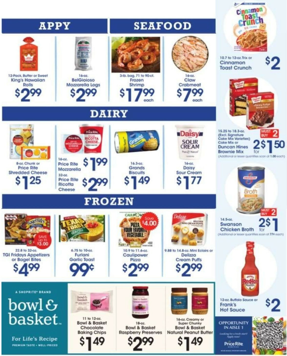 Price Rite Weekly Ad from December 18