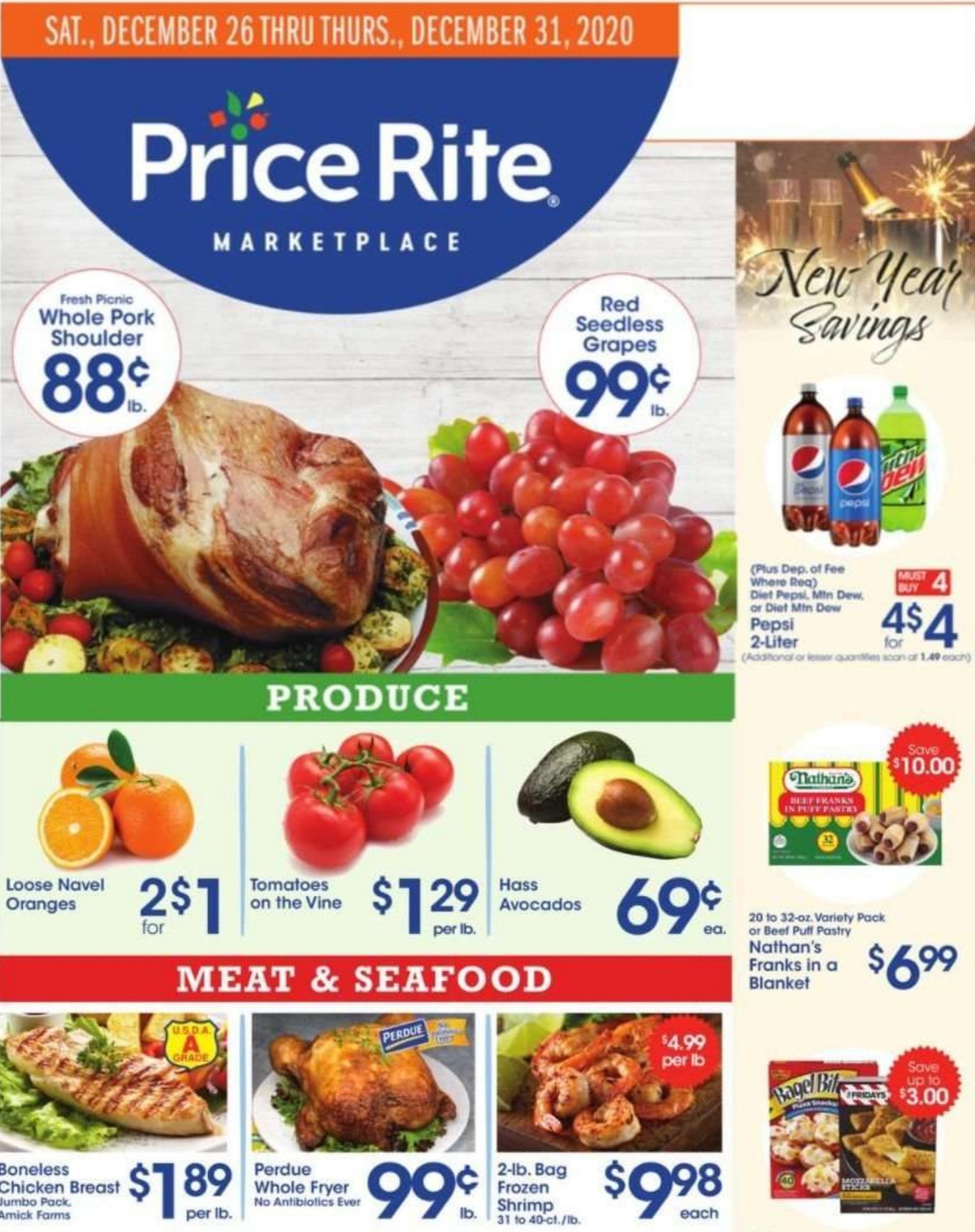 Price Rite Weekly Ad from December 26