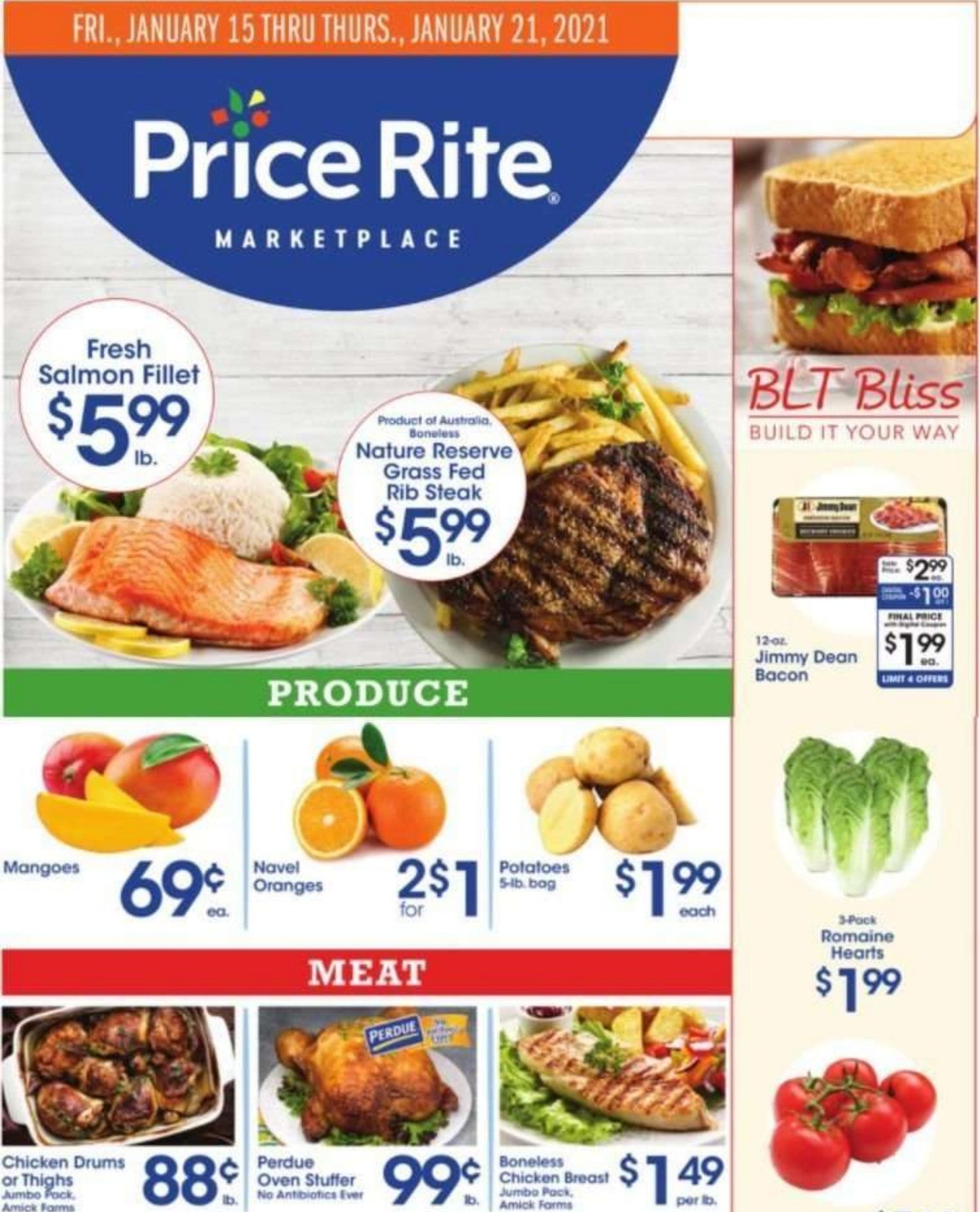 Price Rite Weekly Ad from January 15