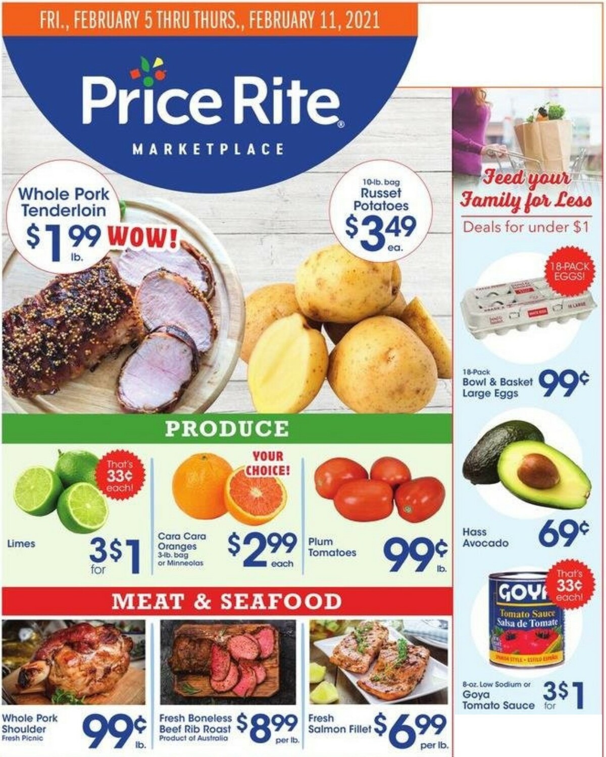 Price Rite Weekly Ad from February 5