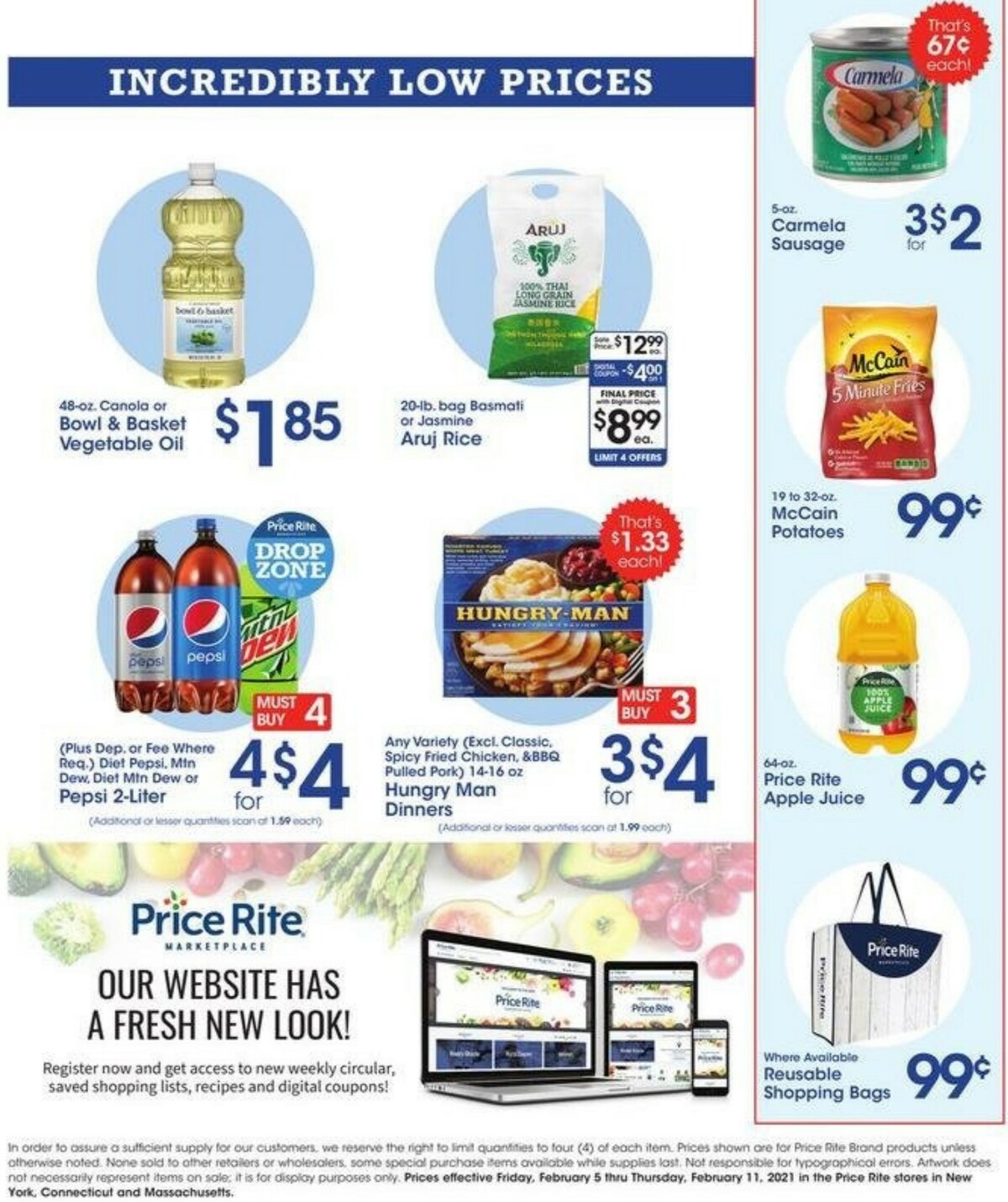 Price Rite Weekly Ad from February 5