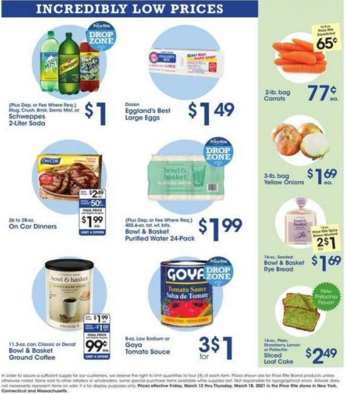 Price Rite Weekly Ad from March 12