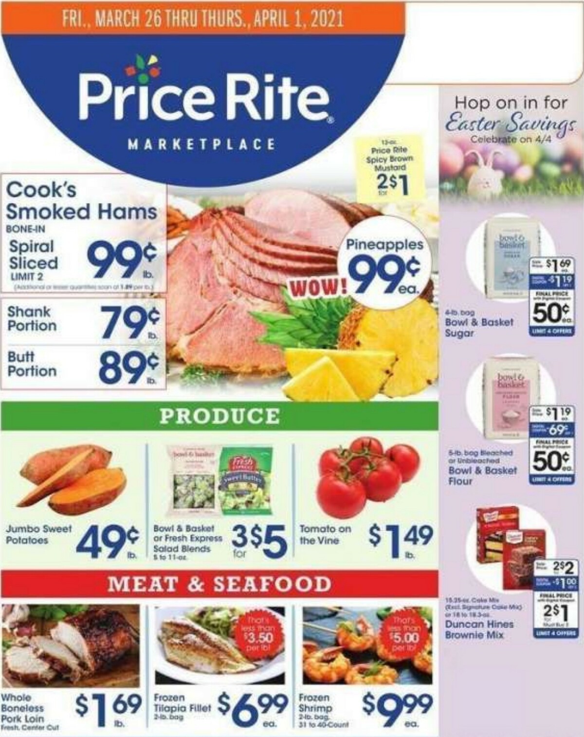 Price Rite Weekly Ad from March 26