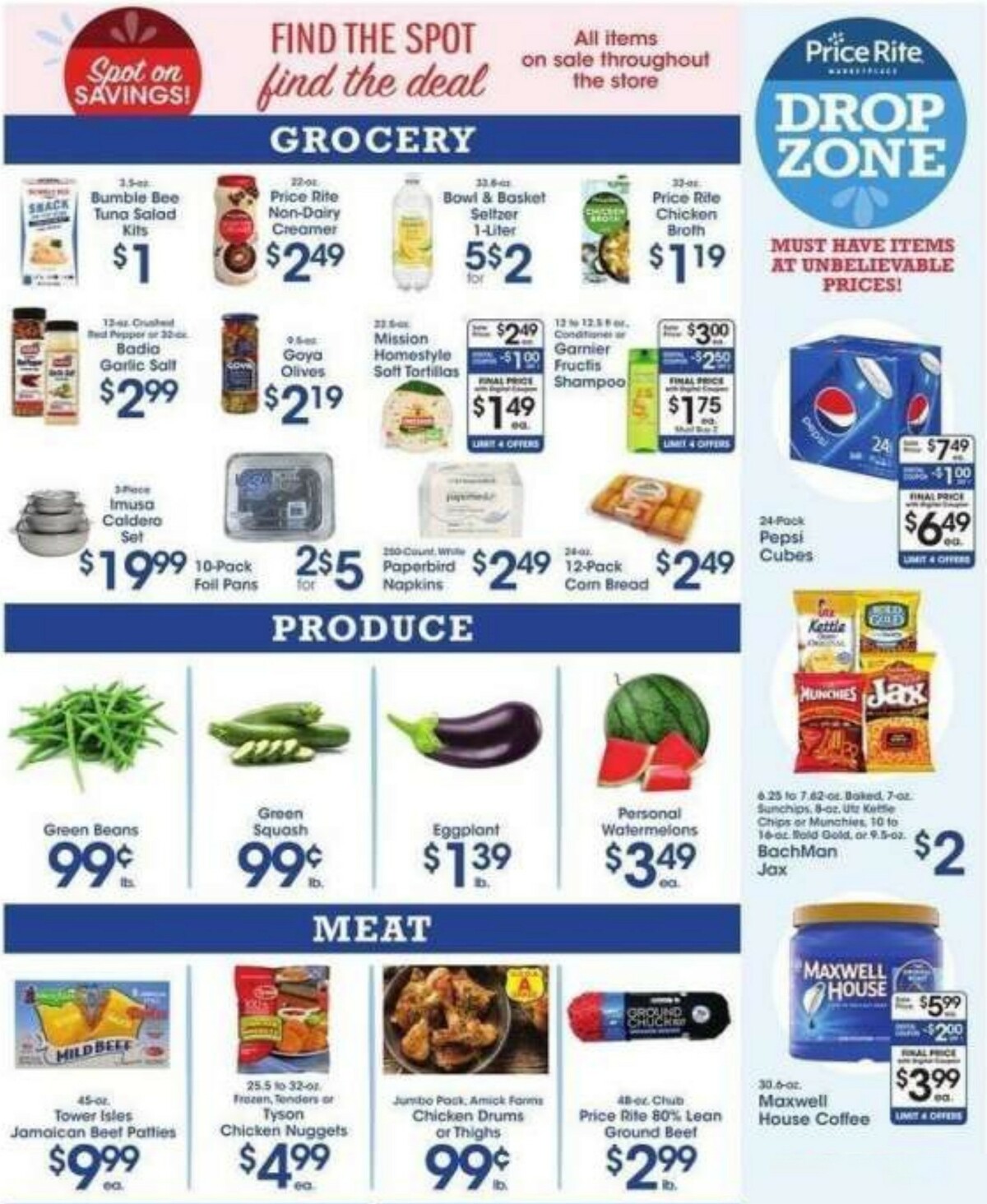 Price Rite Weekly Ad from March 26