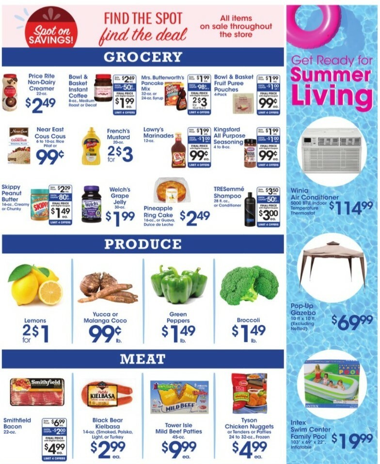 Price Rite Weekly Ad from April 16