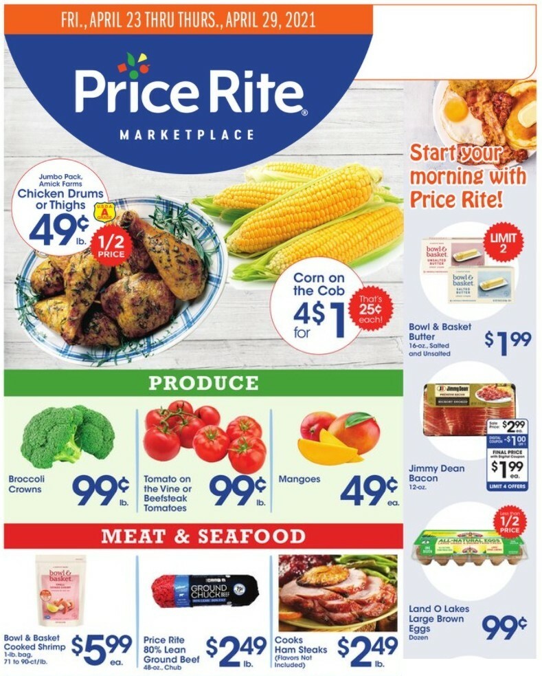 Price Rite Weekly Ad from April 23