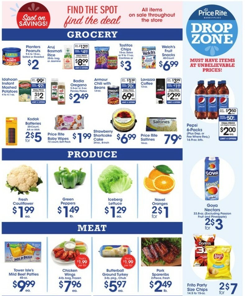 Price Rite Weekly Ad from April 23