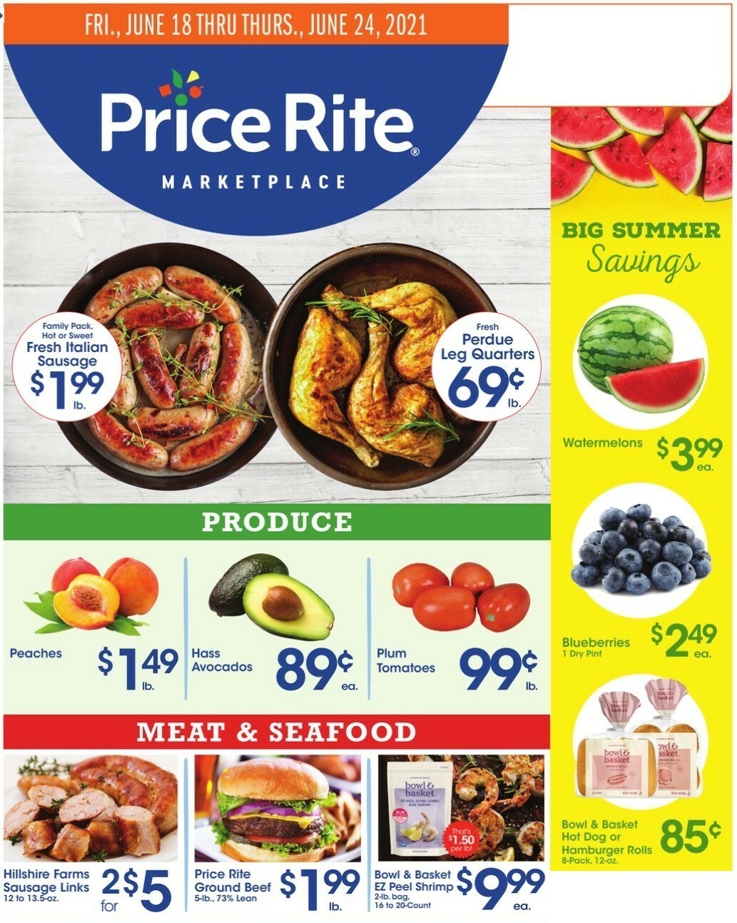 Price Rite Weekly Ad from June 18