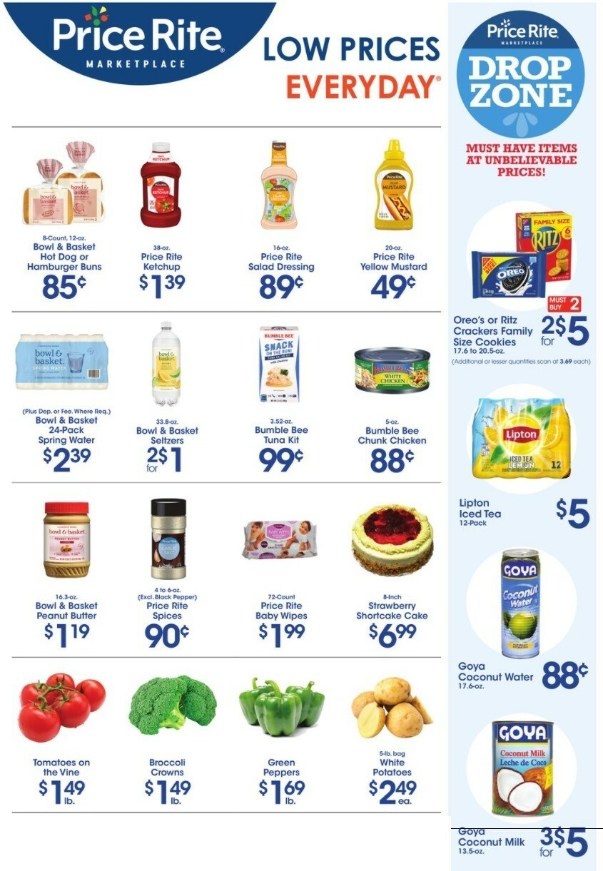 Price Rite Weekly Ad from June 18