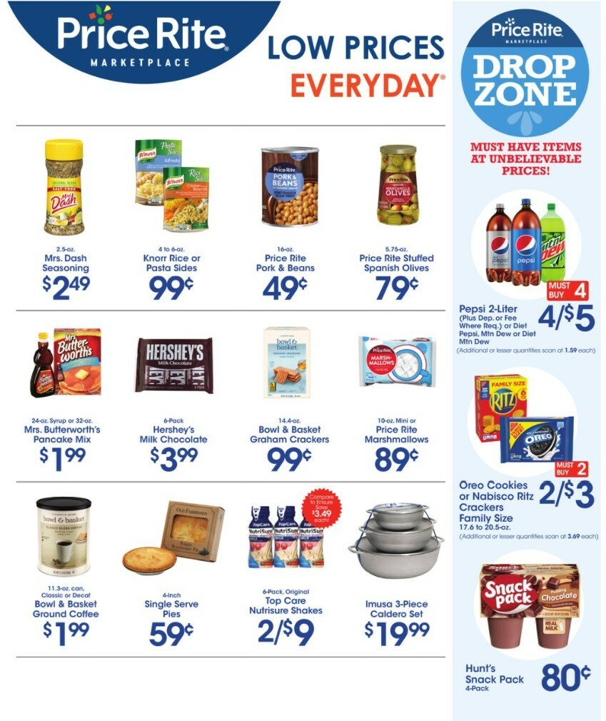 Price Rite Weekly Ad from June 25