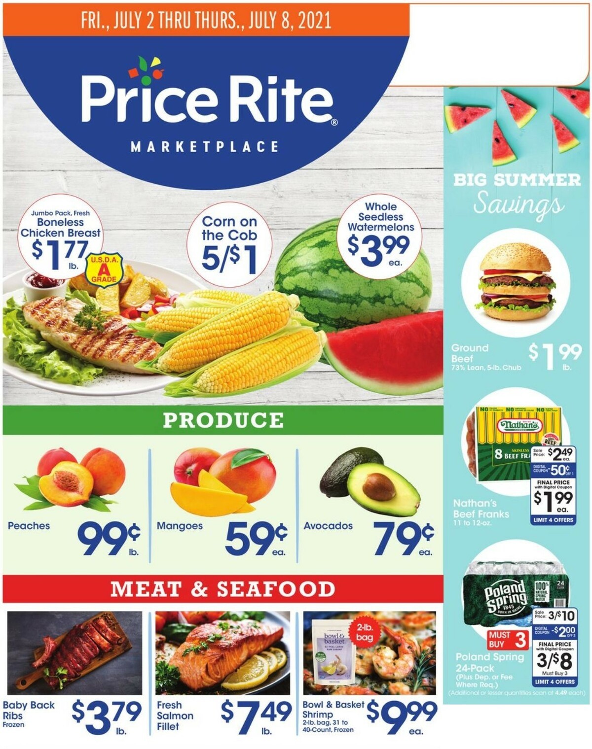 Price Rite Weekly Ad from July 2