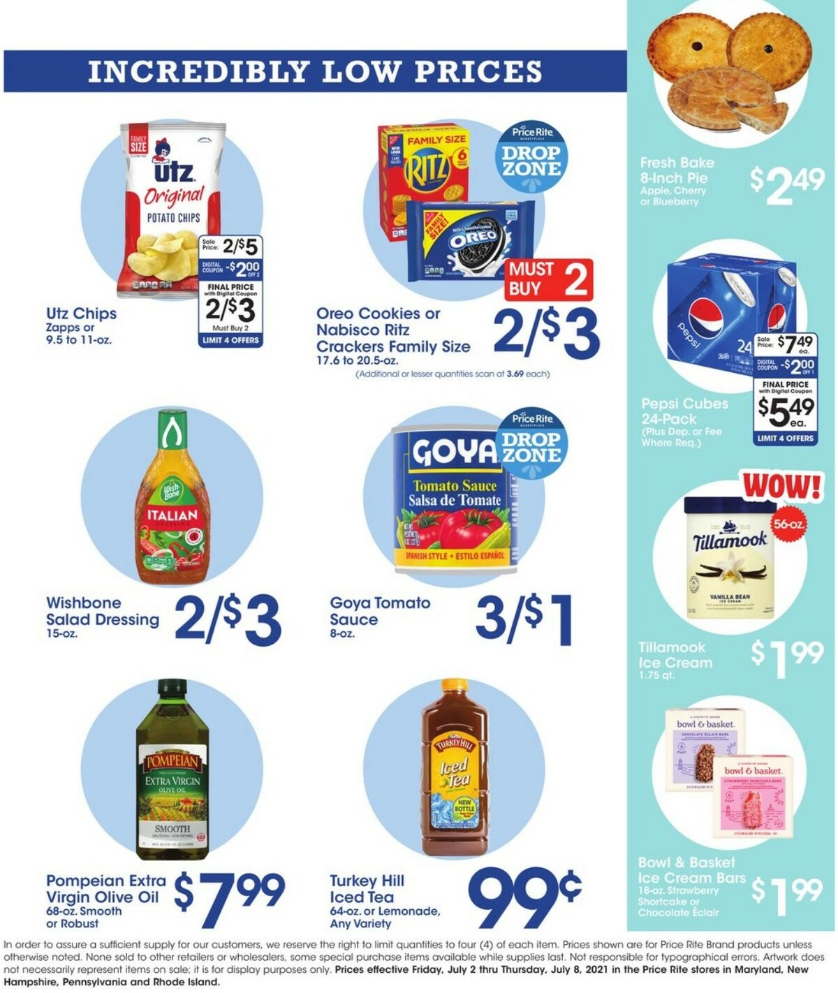 Price Rite Weekly Ad from July 2