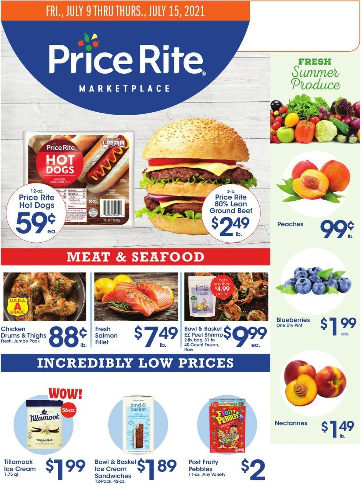 Price Rite Weekly Ad from July 9
