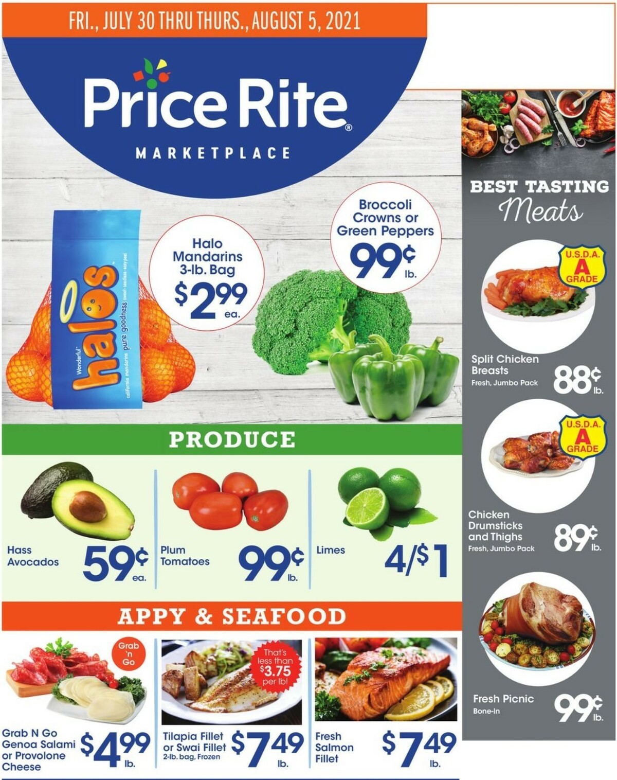 Price Rite Weekly Ad from July 30