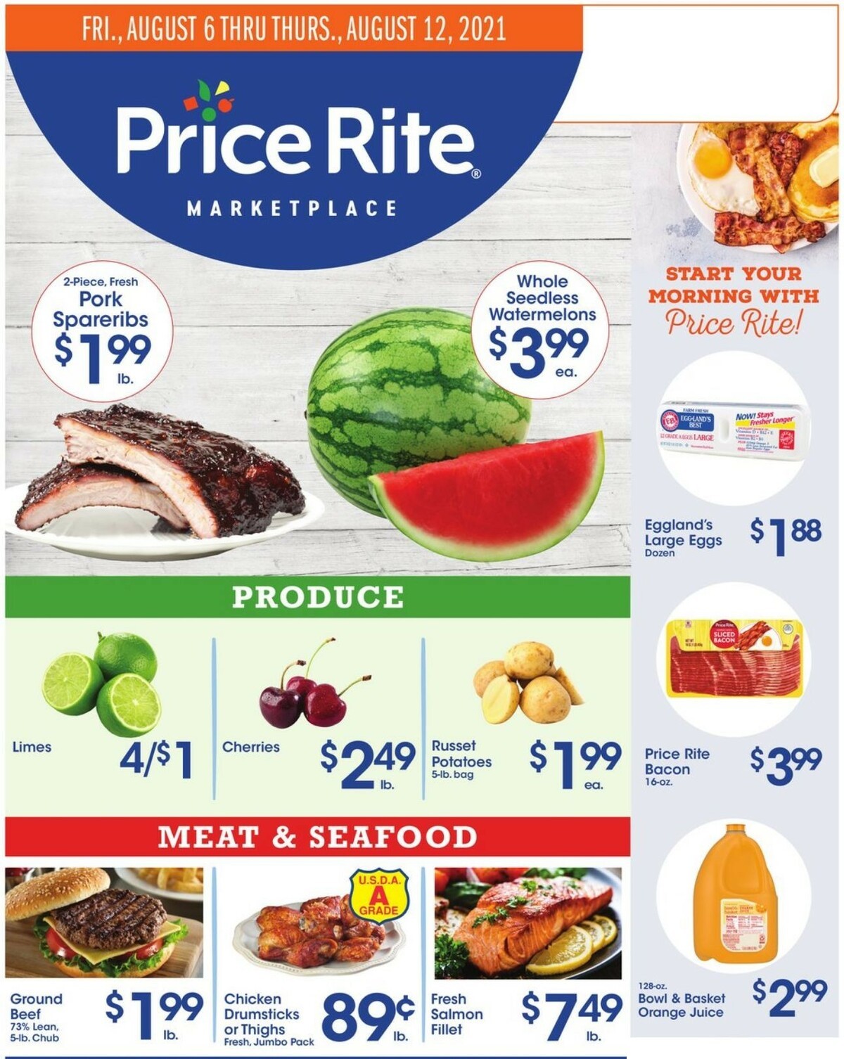 Price Rite Weekly Ad from August 6