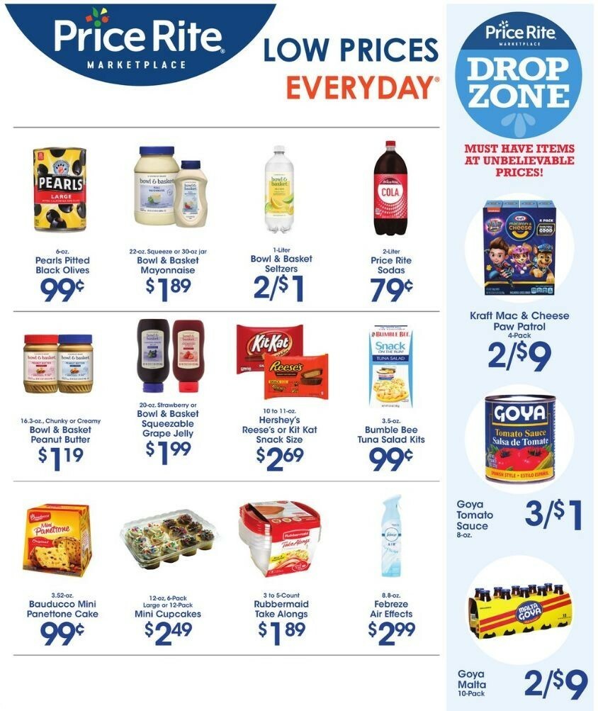 Price Rite Weekly Ad from August 20