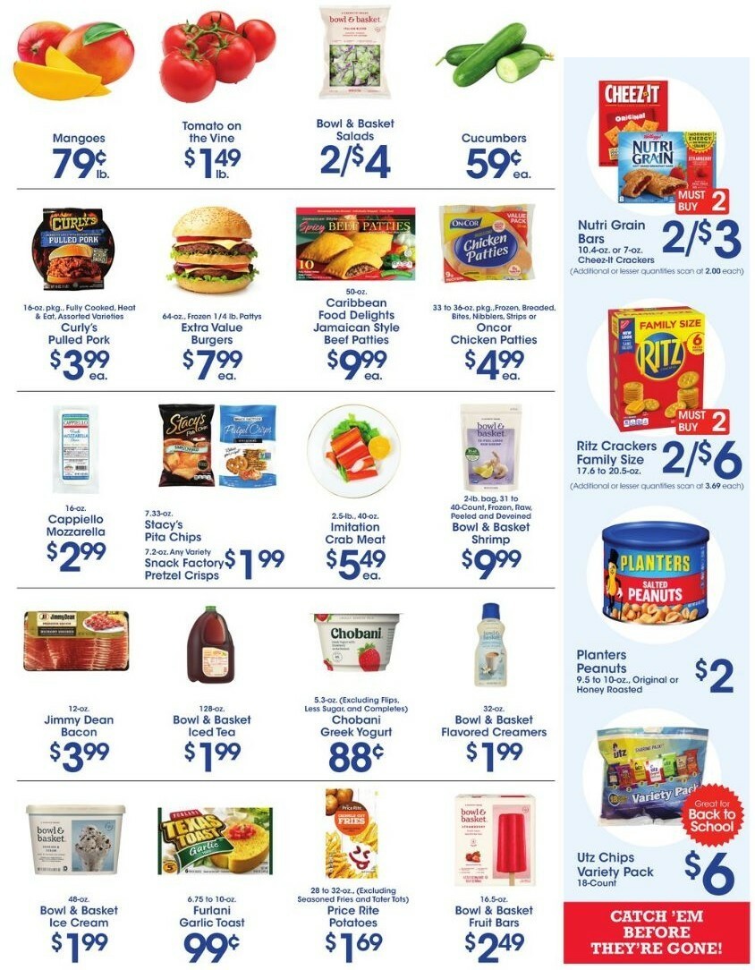 Price Rite Weekly Ad from August 20