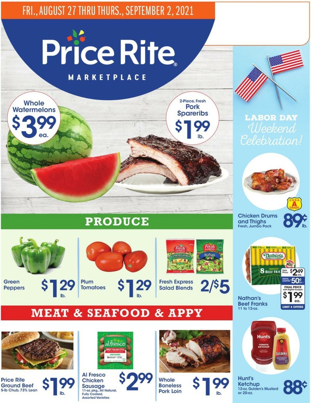 Price Rite Weekly Ad from August 27
