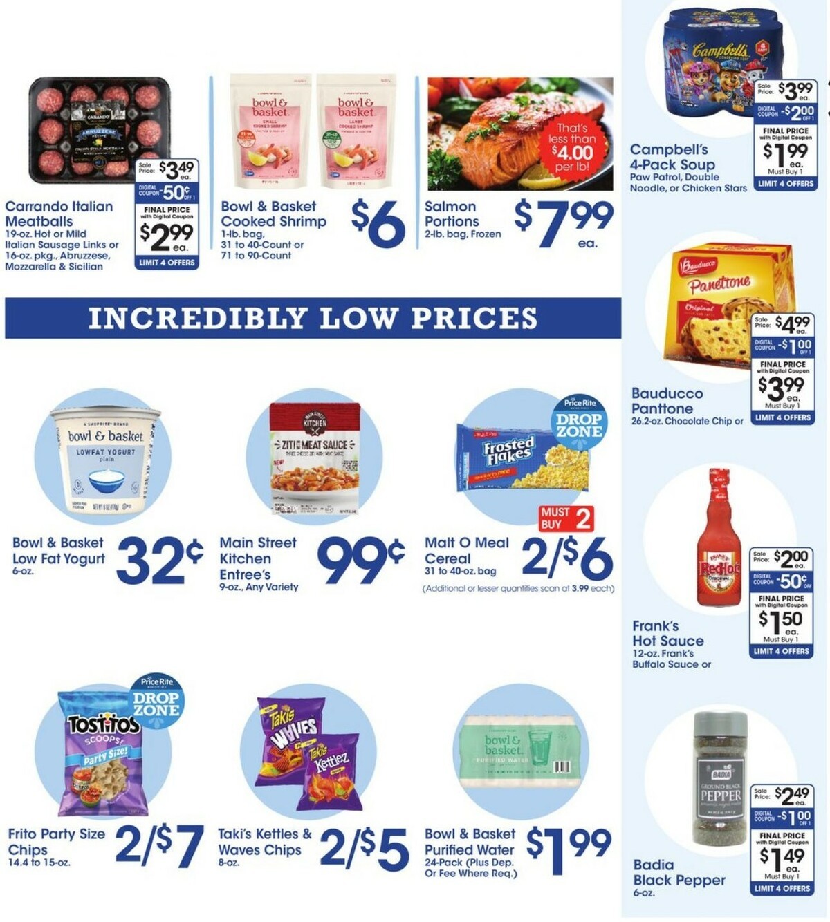 Price Rite Weekly Ad from September 24