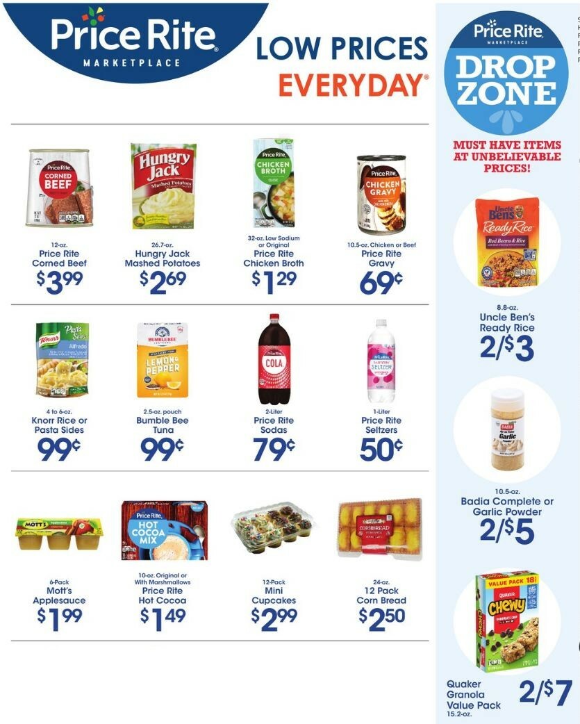 Price Rite Weekly Ad from September 24