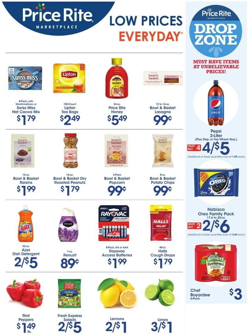 Price Rite Weekly Ad from October 8