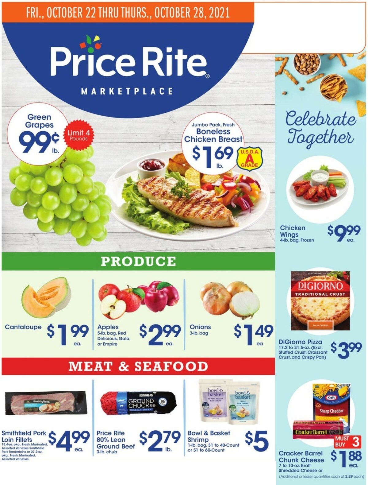 Price Rite Weekly Ad from October 22