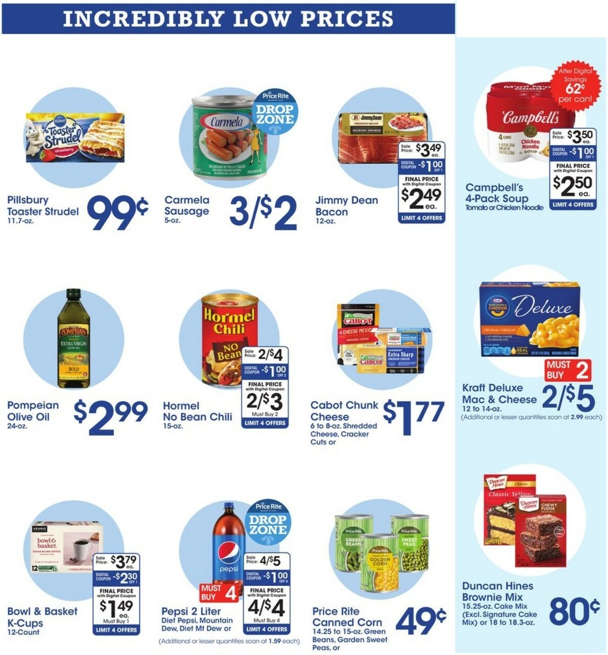 Price Rite Weekly Ad from October 29