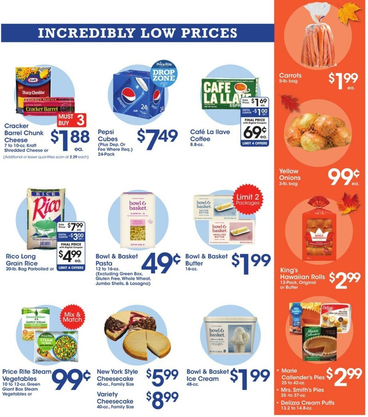 Price Rite Weekly Ad from November 12