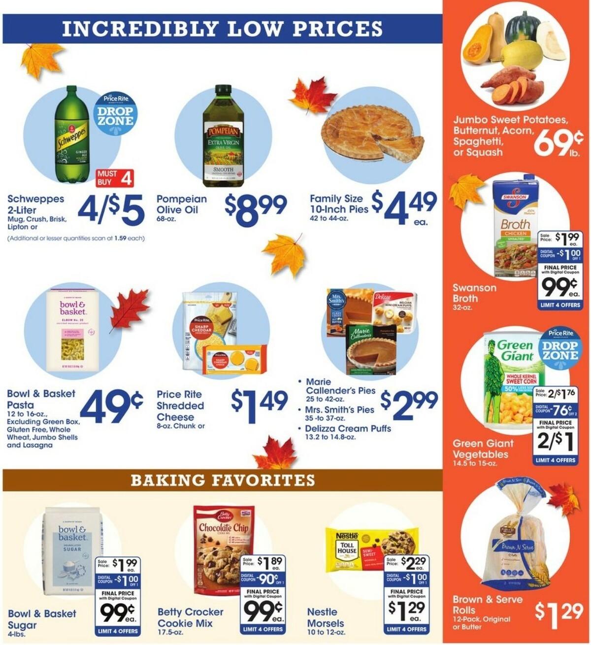 Price Rite Weekly Ad from November 19