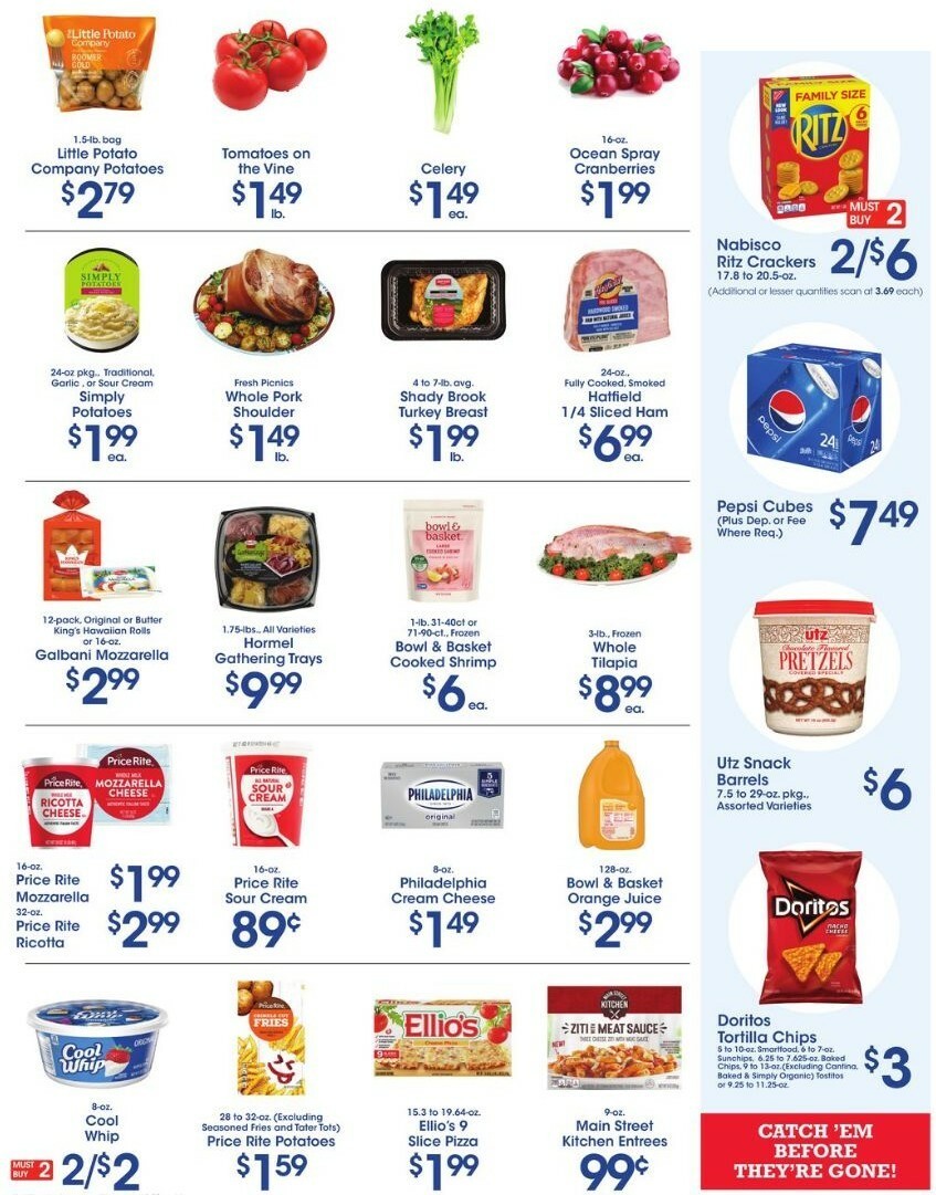 Price Rite Weekly Ad from November 19