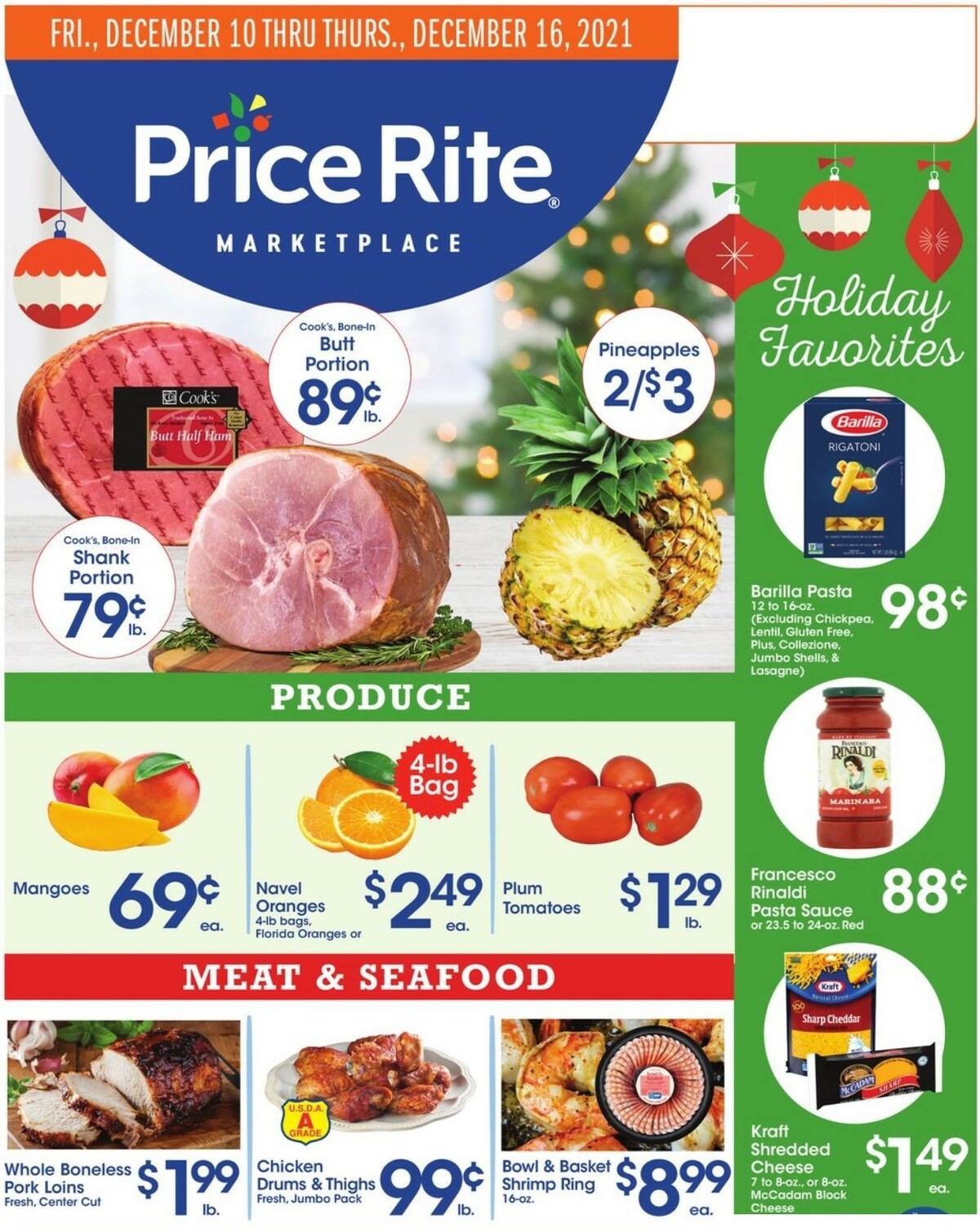 Price Rite Weekly Ad from December 10